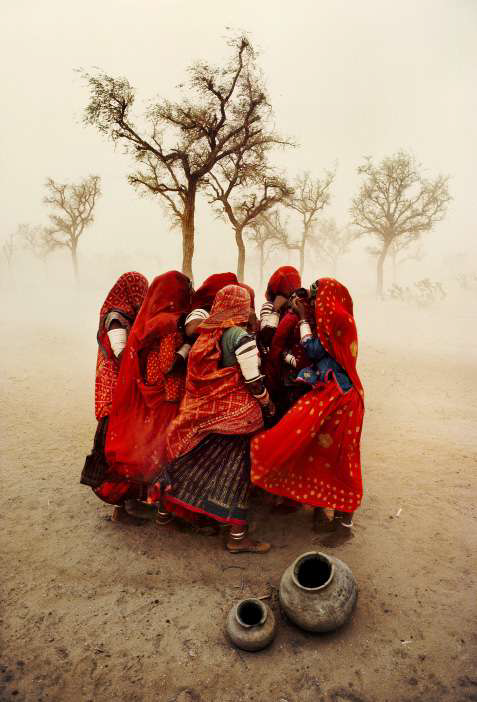 Dust Storm Rajasthan : Steve McCurry