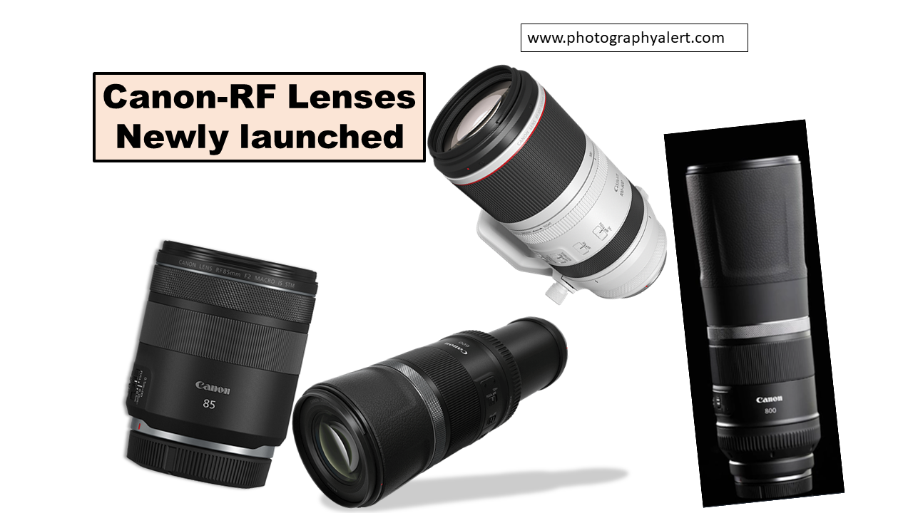 Read more about the article Canon-RF Lenses -Newly launched